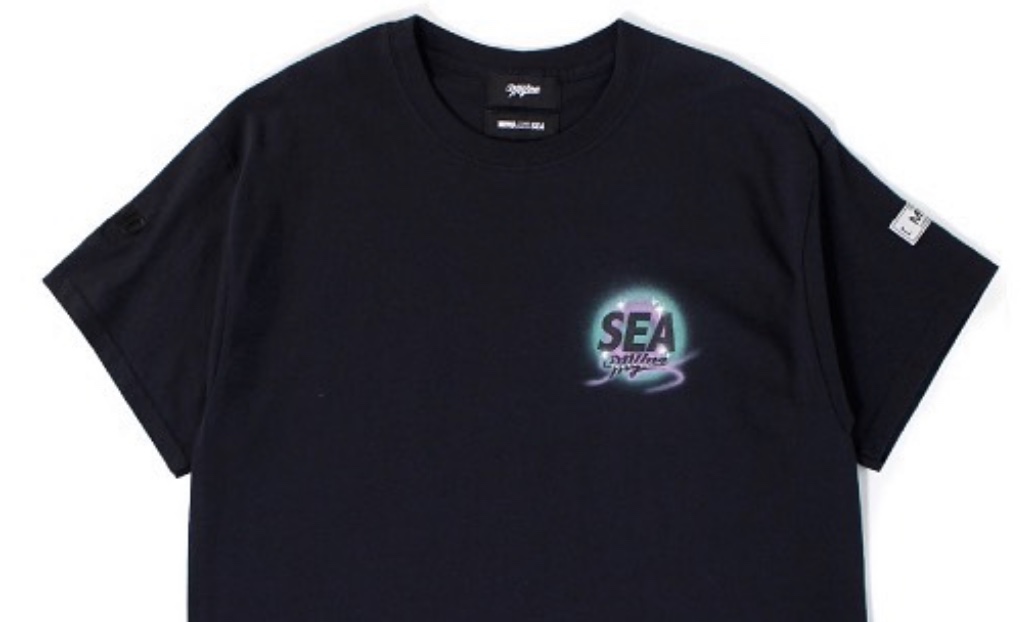 トップスwindandsea MYNE × WDS T-SHIRT﻿ / BLACK