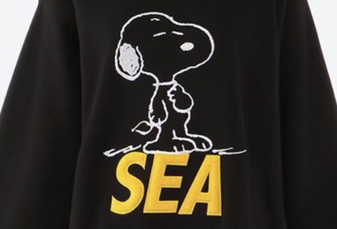 WIND AND SEA PEANUTS コラボ Tシャツ Mサイズ スヌーピー